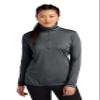 SPORT-TEK Women's PosiCharge Competitor Quarter Zip Pullover, Iron Grey, Small view 1