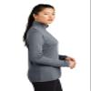 SPORT-TEK Women's PosiCharge Competitor Quarter Zip Pullover, Grey Concrete, Medium view 2