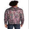 SPORT-TEK Unisex Sport-Wick Mineral Freeze Fleece Hooded Pullover, Deep Red, X-Small view 3