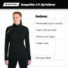 SPORT-TEK Women's PosiCharge Competitor Quarter Zip Pullover, True Royal, X-Small view 4