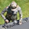 King's Camo Women's XKG Elevation 1/4 Zip Long Sleeve Tee, Desert Shadow, Medium view 2