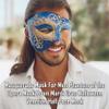 Half Face Masquerade Mask For Men Phantom Of The Opera Mask for Masquerade Party, Venetian Party, Mardi Gras, Halloween & Cosplay view 3
