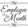 Crown Awards Corporate Employee Recognition Plaques - 9 x 12 Employee of The Month Black Marbleized Recognition Trophy Plaque Award Prime view 2