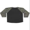 LAT Youth Jersey Crew Neck Raglan 3/4 Sleeve Baseball Tee, Vintage Smoke/Vintage Camo, Small view 2