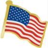 Crown Awards Gold American Flag Lapel Pin - USA Flag Lapel Pins 20 Pack Prime view 1