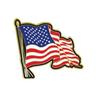 Crown Awards American Flag Pin - Waving Flag Patriotic Lapel Pins 50 Pack Prime view 1