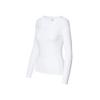 32 Degrees Women's Heat Plus Baselayer Lounge Comfy Active Wicking Scoop Top, White, Large view 3