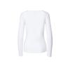 32 Degrees Women's Heat Plus Baselayer Lounge Comfy Active Wicking Scoop Top, White, Large view 4