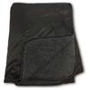 Orion Outpost Trading Company "Elemental Stadium Sherpa Blanket, Waterproof, Windproof, Picnic, Wheelchair, Camping, Concerts, Bag with Shoulder Strap and Carrying Handle, 56" x 80" (Black/Gray) view 1