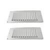 MARINE CITY 304 Grade Stainless Steel Rectangle Stamped Louvered Vent 5 x 9 Inches for Marines  Yachts  Ships  Kayaks (Pack of 2) view 1