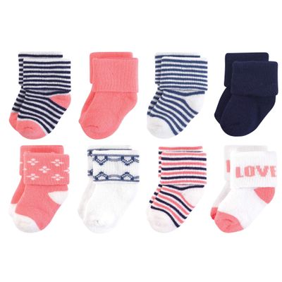 Touched by Nature baby boys Organic Cotton Casual Sock, Love, 6-12 Months US