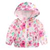 Baby Toddler Girls Boys Autumn Winter Clothes Windbreaker Hoodie Coat 2-6 Years Old,Kids Cartoon Print Top Jacket (18-24 Months, White) view 1