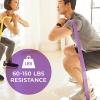 Aeromat Elite Power Band 60-150lbs Long Resistance Bands for Working Out, Pull Up Assistance Bands, Exercise Bands Resistance, Gym Bands Yoga Bands Leg Workout Bands Resistance for Sports and Fitness view 2
