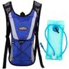 MAXMIKO Hydration Pack Water Rucksack Backpack Bladder Bag Water Bladder Cycling Hiking Camping Climbing Travel Camelback + 2L Hydration Bladder (Blue) view 1