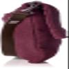 Owenbury Z Top Large Suede, Messenger Bag, Aubergin view 3