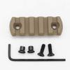 Active-8 Keymod Picatinny Rail, 5-Slot Lightweight Aluminum Weaver Rail Section Accessories for Keymod Rail System view 1