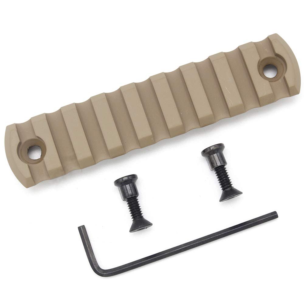 Active-8 Keymod Picatinny Rail, 9-Slot Lightweight Aluminum Weaver Rail Section Accessories for Keymod Rail System