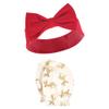 Hudson Baby Unisex Baby Cotton Headband and Scratch Mitten Set, Reindeer, 0-6 Months view 4