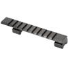HIGOO Riser Converter 4.9" 11mm Dovetail to 20mm Picatinny Weaver Mount Adapter 10 Slots 124MM view 2