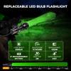 VASTFIRE Predator Light with Interchangeable (Red, Green, White) LED Hunting Flashlight with Scope Mount for Hog Coyote Coon Bobcat Raccoon Varmint Rabbit Night Hunting view 2