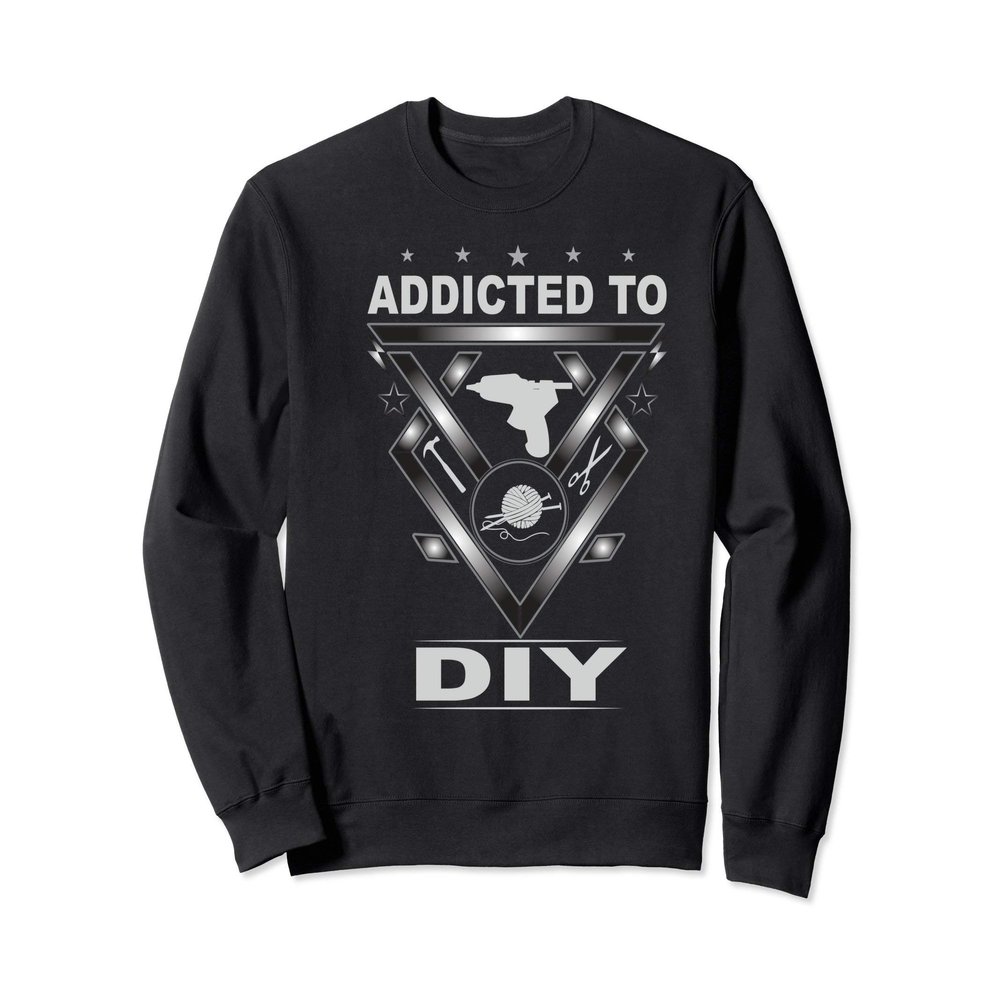 5-Minute Crafts Addicted to DIY Sweatshirt