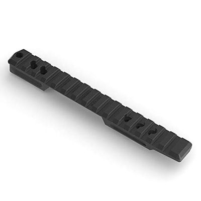Precision Armament Remington 700 Tennalum 7068 Scope Rail (Short Action, Improved (Six 8-40 Screws))