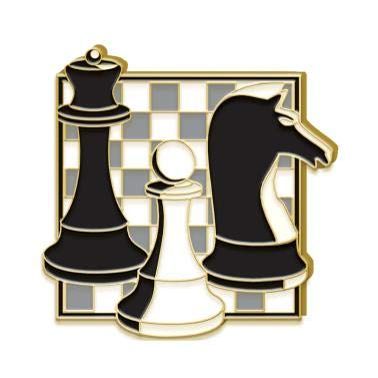 Chess Tournament Award Pins - Chess Lapel Pins 30 Pack