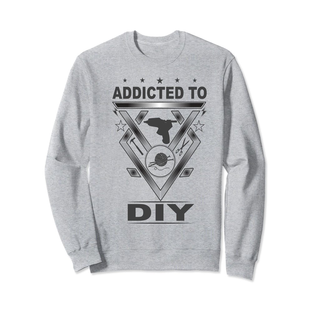 5-Minute Crafts Addicted to DIY Sweatshirt