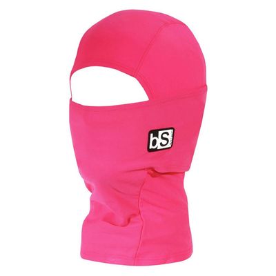BLACKSTRAP Kids' Expedition Hood Dual Layer ExoHinge Balaclava Ski Mask, Helmet Compatible, Maximum Warmth and Comfortable for Kids, [Coral]