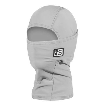 BLACKSTRAP Kids' Expedition Hood Dual Layer ExoHinge Balaclava Ski Mask, Helmet Compatible, Maximum Warmth and Comfortable for Kids, [Steel]