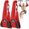 DMoose Ab Straps for Abdominal Muscle Building, Arm Support for Ab Workout, Hanging Ab Straps for Pull Up Bar Attachment, Ab Exercise Gym pullup Equipment for Men Women view 1