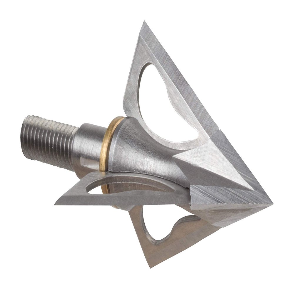 WAC Lighting 3 Blade 100 Grain 3-Pack with Free Strobing FIT Nock (3 Bushings Inc)