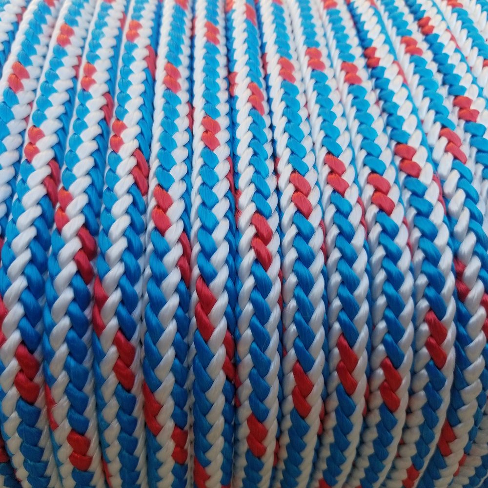 1/2" x 600' Arborist Tree Climbing Rope 16 Strand Braided