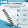 MARINE CITY 10-Slot Louvered Vent, 304-Grade Stainless Steel, Corrosion-Resistant, Easy Installation & Maintenance, for Boats, Yachts, Homes (Pack of 1) view 3