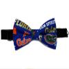 EmilyRose Couture Sports Theme Bow Ties- Gators, Hurricanes, Michigan, Bulls (Large, Gator Glitters) view 3