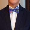 EmilyRose Couture Sports Theme Bow Ties- Gators, Hurricanes, Michigan, Bulls (Large, Gator Glitters) view 4