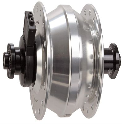 KaSai Dynacoil RB F Q/R hub, 9x100mm, 32h - Silver - 32816