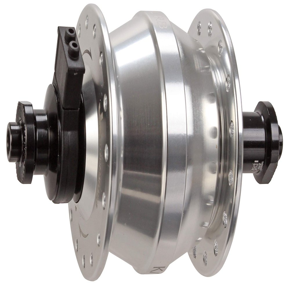 KaSai Dynacoil RB F Q/R hub, 9x100mm, 32h - Silver - 32816