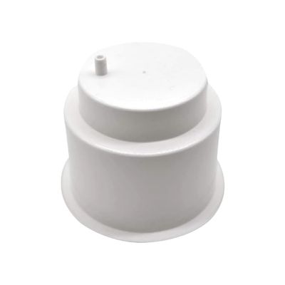 MARINE CITY White Plastic Cup Drink Can Holder with Side Drain, Prevents Overflow, Perfect for Boats, Marines, Yachts, Cars, RVs, and Game Tables (1 Pcs)