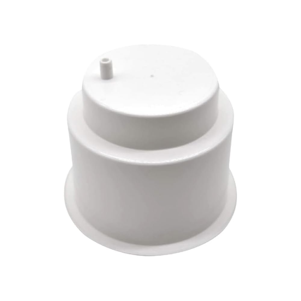 MARINE CITY White Plastic Cup Drink Can Holder with Side Drain, Prevents Overflow, Perfect for Boats, Marines, Yachts, Cars, RVs, and Game Tables (1 Pcs)