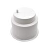 MARINE CITY White Plastic Cup Drink Can Holder with Side Drain, Prevents Overflow, Perfect for Boats, Marines, Yachts, Cars, RVs, and Game Tables (1 Pcs) view 1