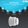 MARINE CITY White Plastic Cup Drink Can Holder with Side Drain, Prevents Overflow, Perfect for Boats, Marines, Yachts, Cars, RVs, and Game Tables (1 Pcs) view 4