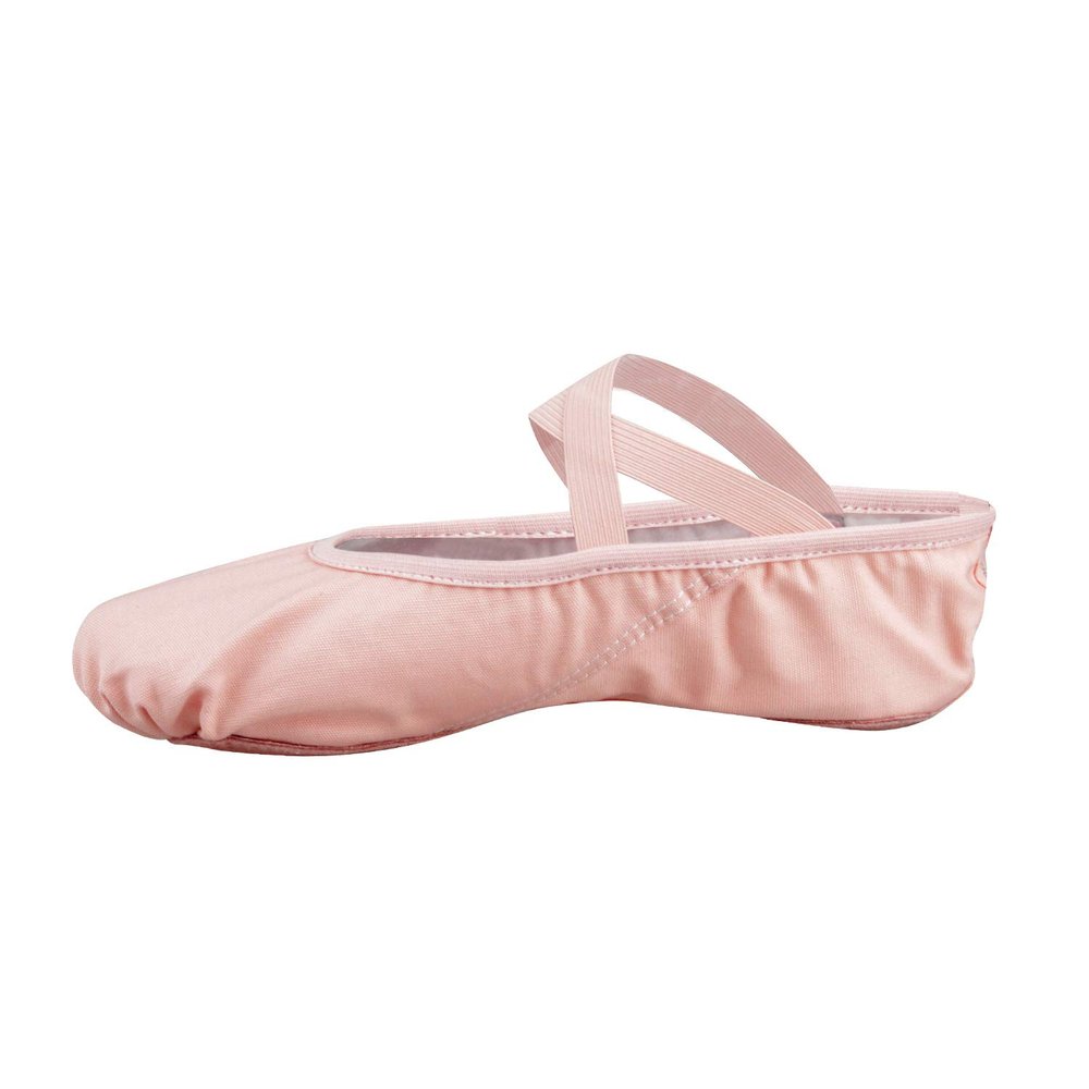Bezioner Girls Canvas Ballet Shoes Ballet Slipper for Kids Women Yoga Shoes for Dancing-Pink (Size 7 Adult)