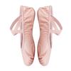 Bezioner Girls Canvas Ballet Shoes Ballet Slipper for Kids Women Yoga Shoes for Dancing-Pink (Size 7 Adult) view 2