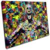 Bold Bloc Design - Conor McGregor UFC MMA Abstract Sports 135x90cm Single Canvas Art Print Box Framed Picture Wall Hanging - Hand Made in The UK - Framed and Ready to Hang RC-8755(00B)-SG32-LO-F view 1