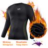MEETYOO mens Sport Long Johns Base Layer Set, Black, XX-Large US view 2