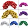 Dilwe Cheerleading Poms, PET Cheerleading Pom Poms with Handle for Cheering Sports(Blue) view 3