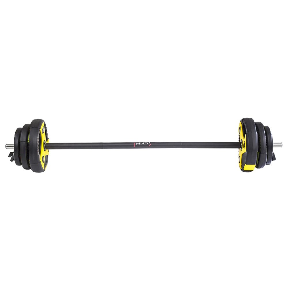 HMS Unisex's 17-57-005 5907695519747 Body Pump Set, Black, One Size