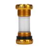 Dilwe Bottom Bracket, Aluminum Alloy PP External Bottom Thread Crankset for Bike(Gold) view 1