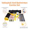 Amazon Basics Outdoor Volleyball and Badminton Combo Set view 4